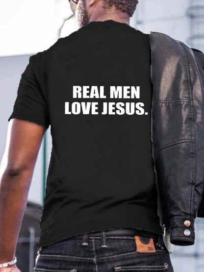 Real Men Love Jesus Tee