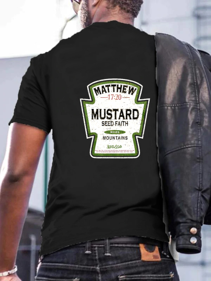 Mustard Seed Faith Moves Mountains Tee