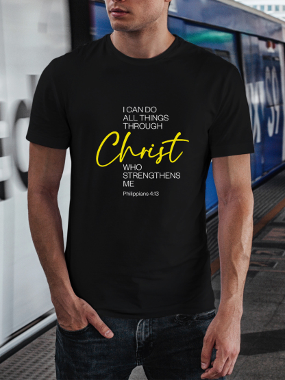 [Copy][Copy]Jesus Never Tapped Out Christian Tee