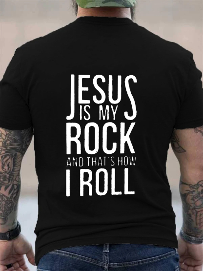 Jesus Is My Rock Tee