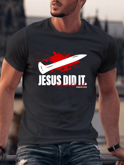 Jesus Did It Tee