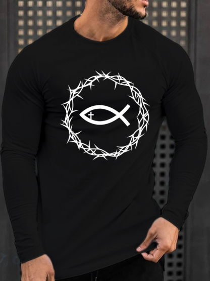 Fish Thorn Flower Long Sleeve