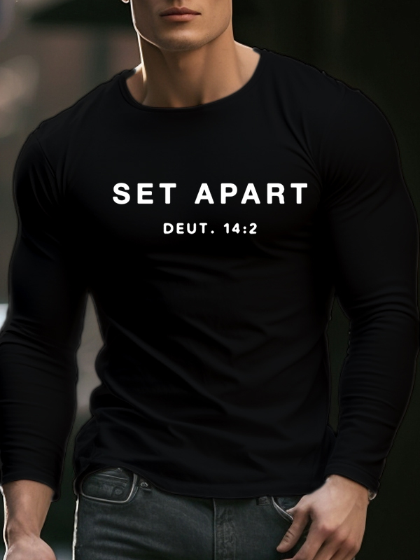 Set Apart DEUT 14:2 Long Sleeve-Faith Design