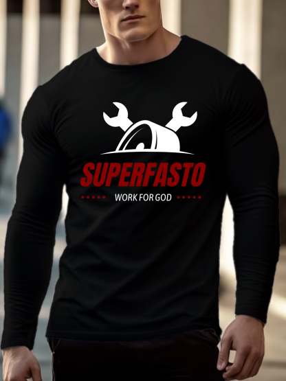 Superfasto Work For God Long Sleeve