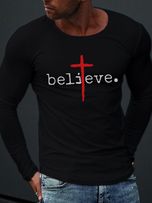 Believe Cross Long Sleeve
