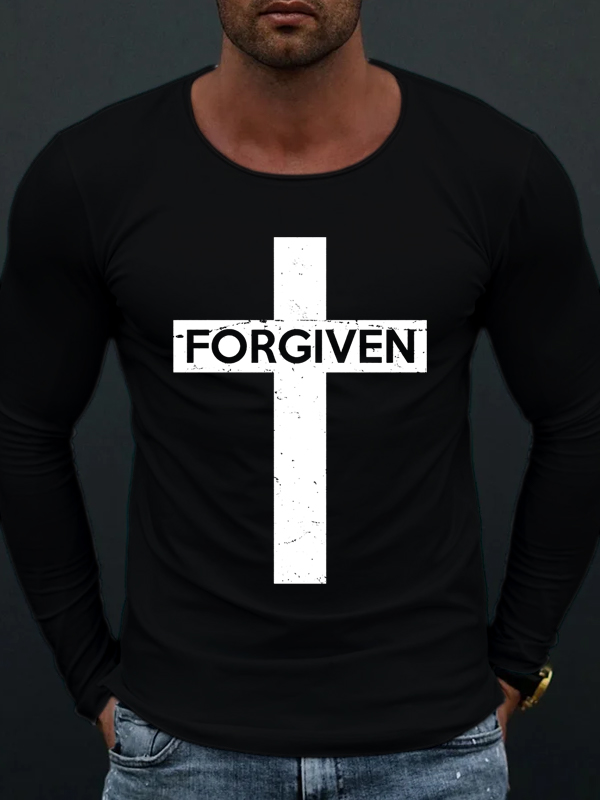 Forgiven Cross Long Sleeve