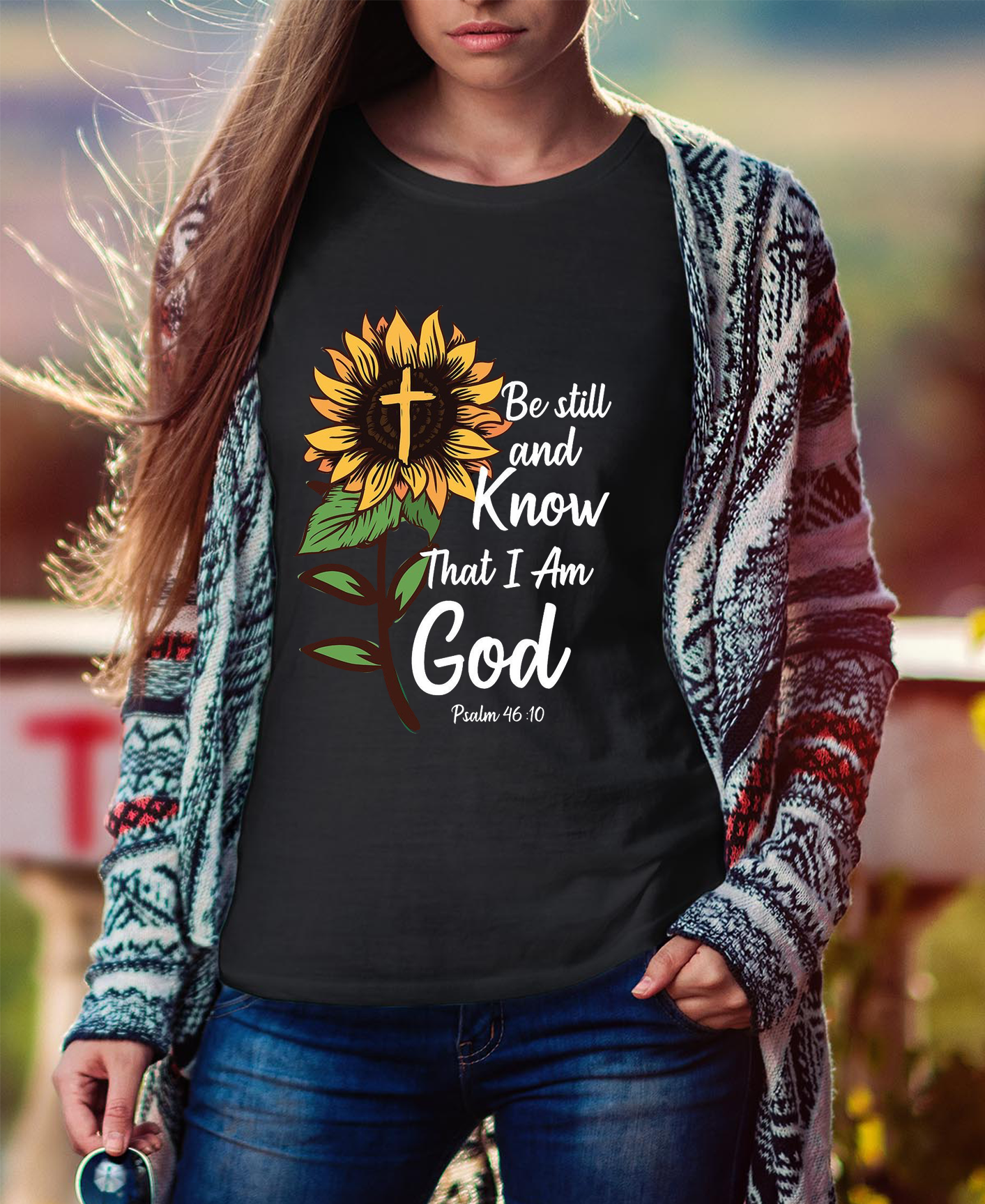 Be Still And Know That I Am Women Tee