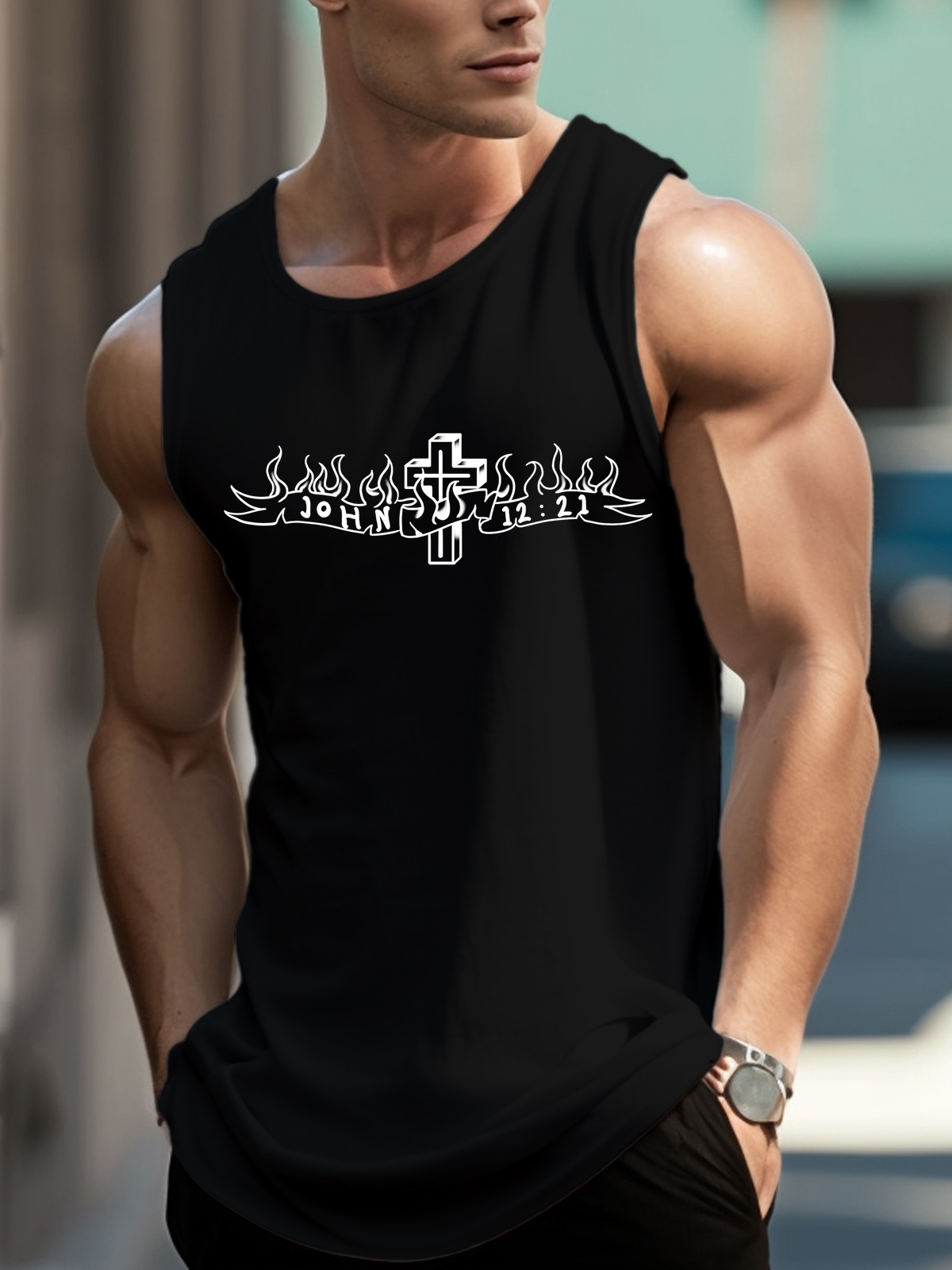 Cross JOHN 12:21 Vest