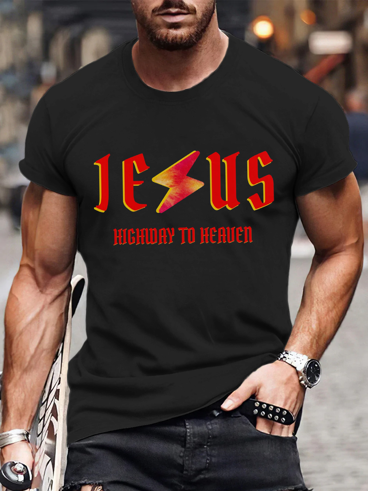 Jesus Highway To Heaven T-shirt