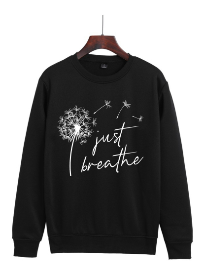 Just Breathe and Believe Sweatshirt