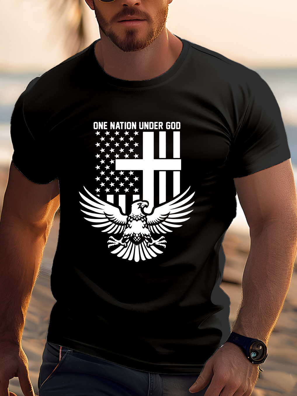 One Nation Under God Tee