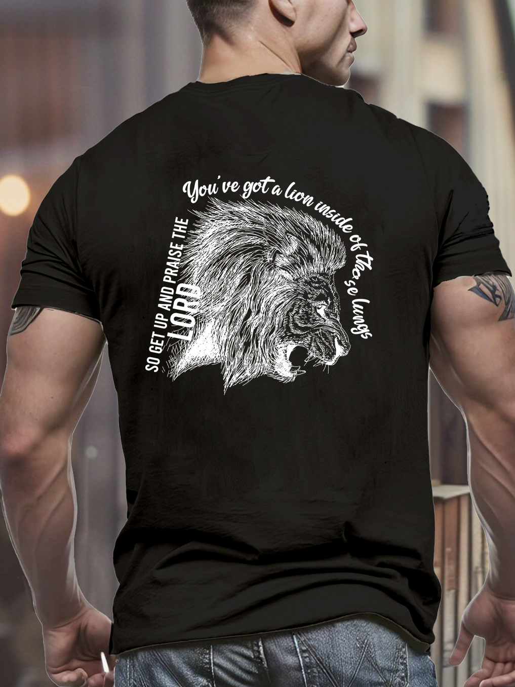 Get Up And Praise The Lord Tee