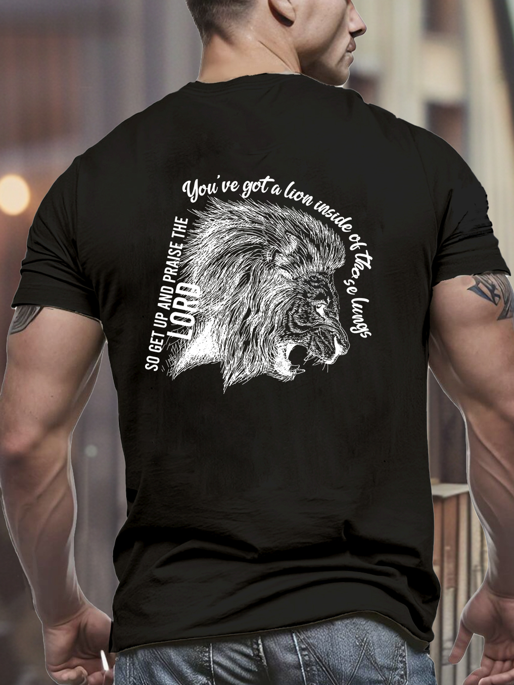 Get Up And Praise The Lord Tee