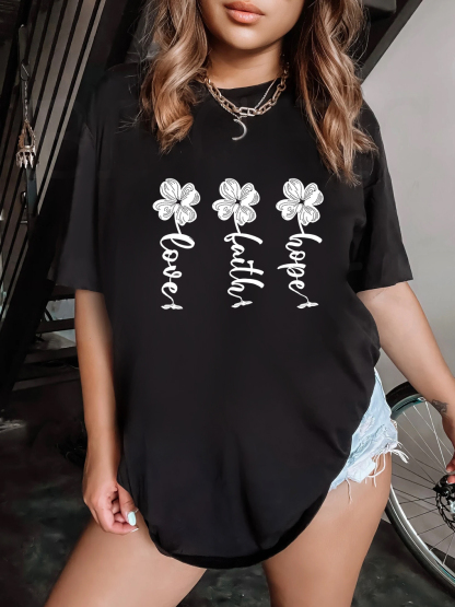 Faith Love Hope Women T-shirt