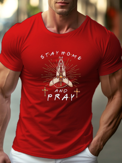 Stay Home And Pray Tee
