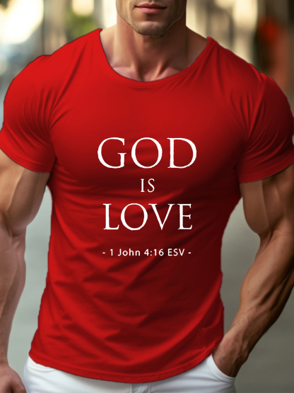 God Is Love 1 JOHN 4:16 ESV Tee