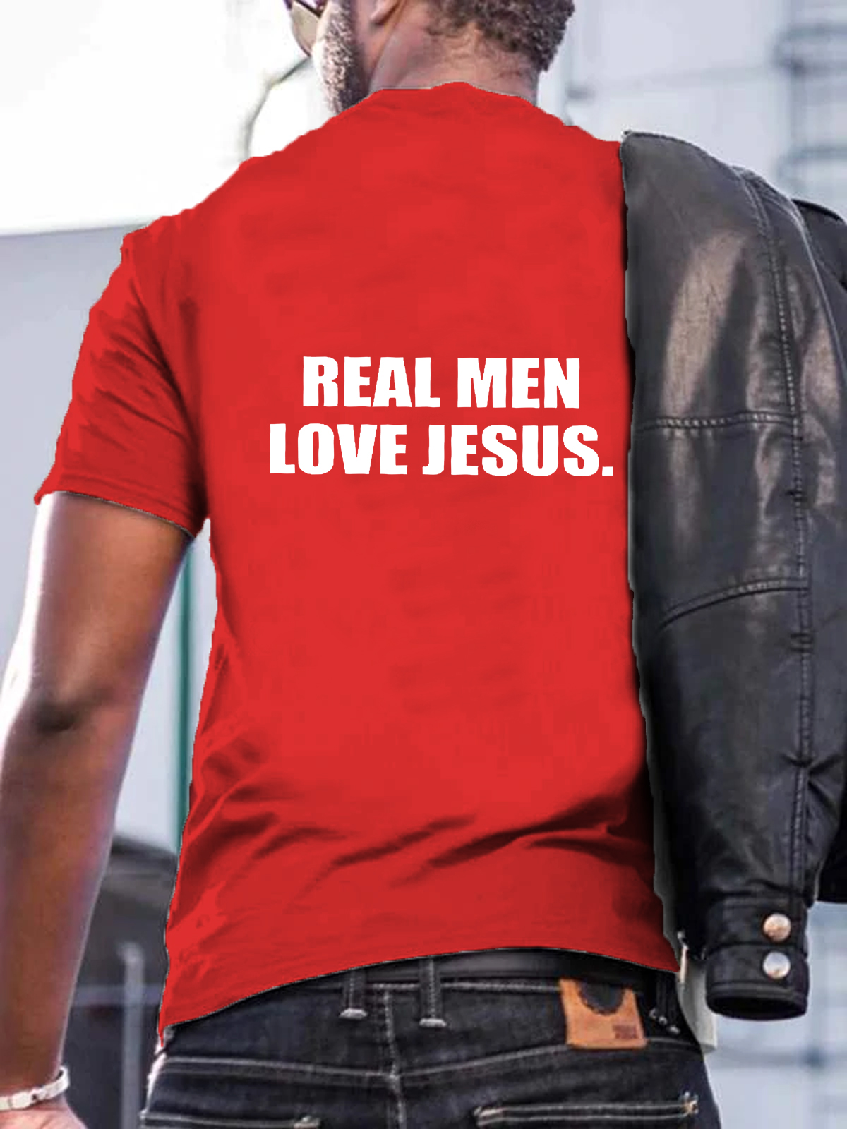 Real Men Love Jesus Tee