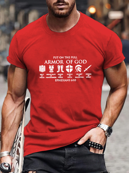 Put On The Full Armor Of God Christian Tee