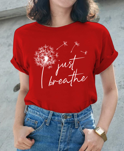 Just Breathe Women Tee