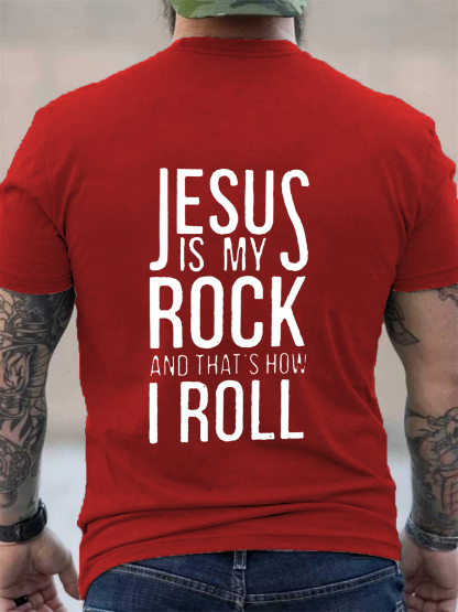 Jesus Is My Rock Tee