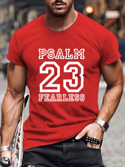 Psalm 23 Fearless Tee
