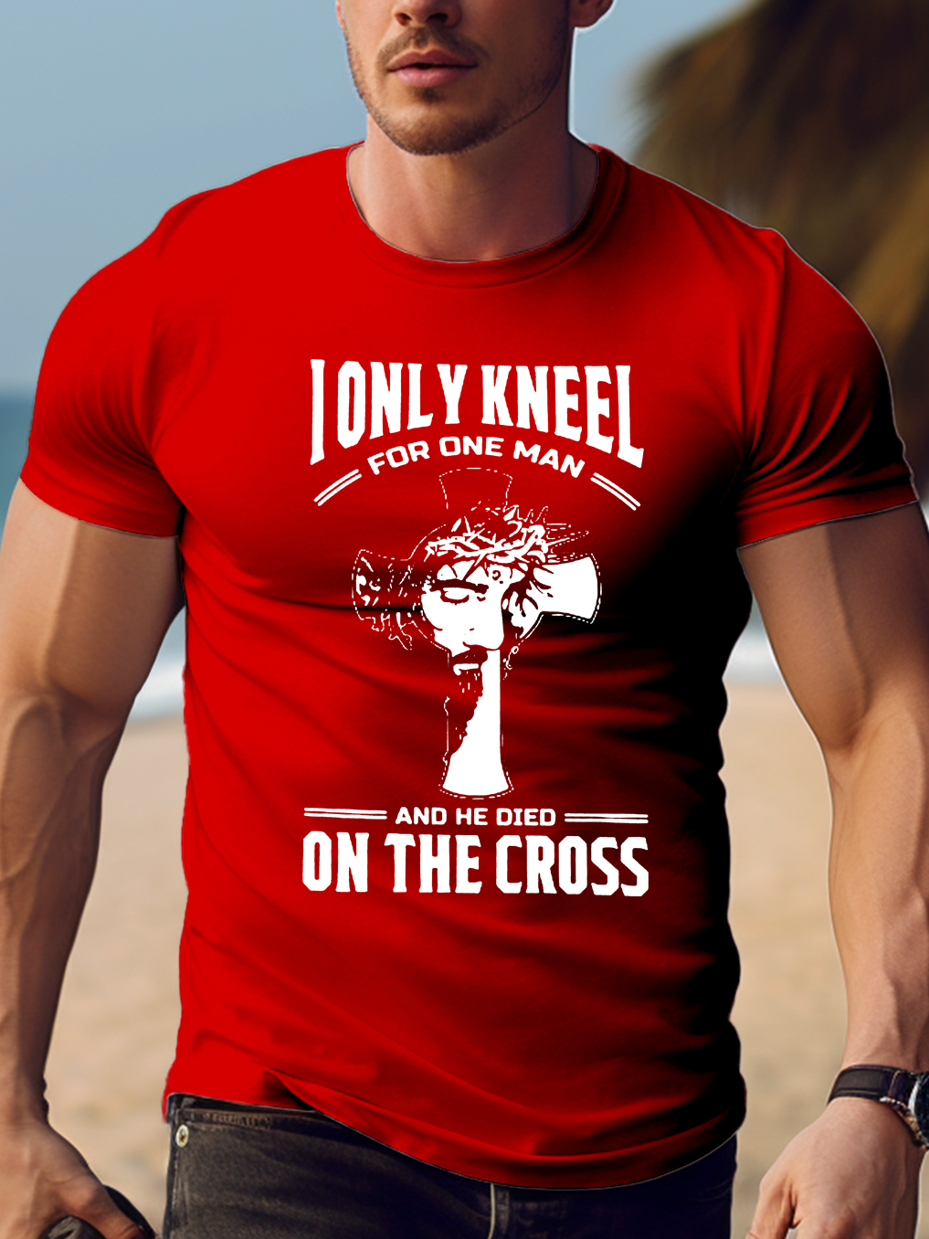 I Only Kneel For One Man Tee