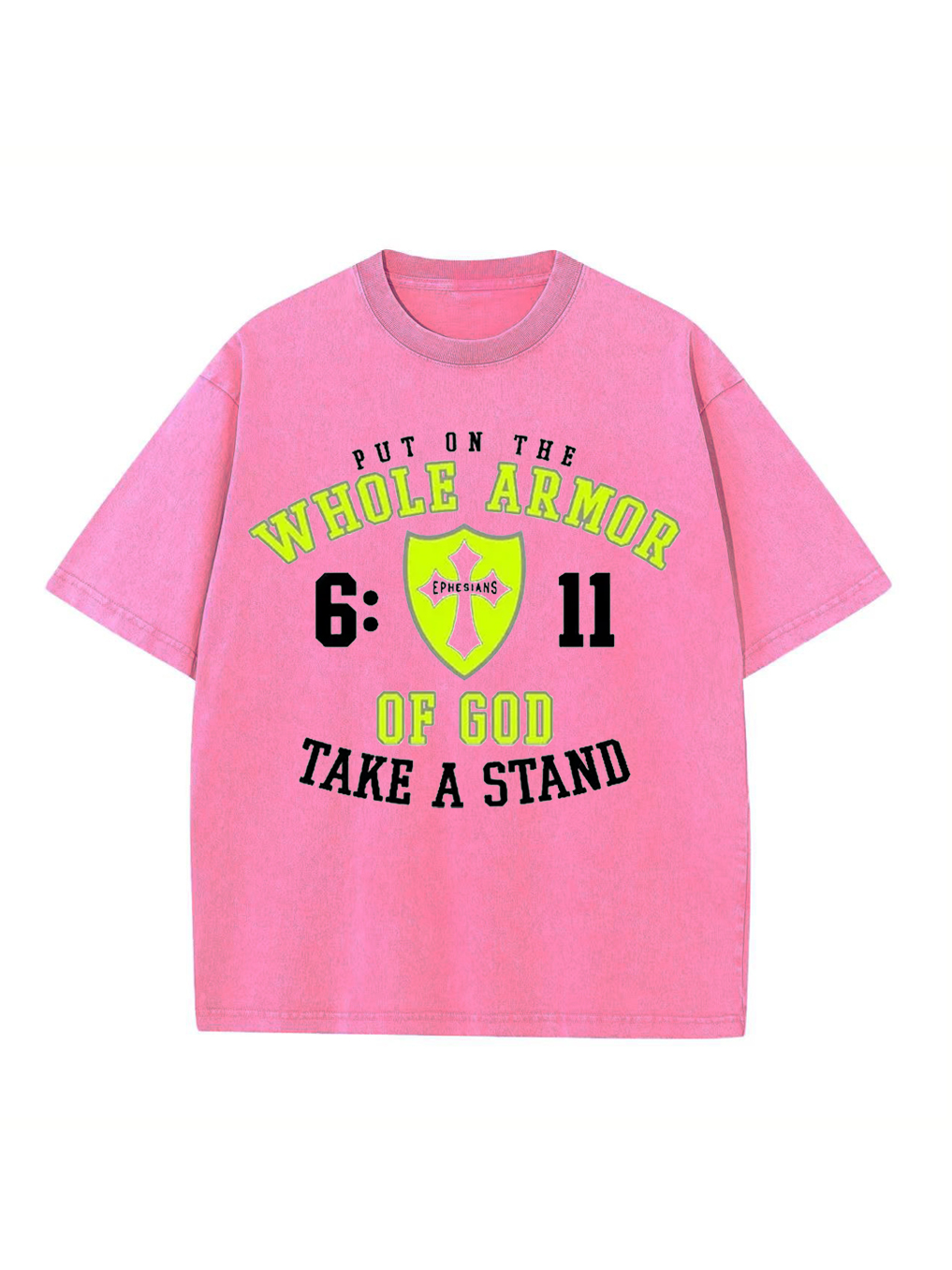 Put On The Whole Armor Of God Washed Tee