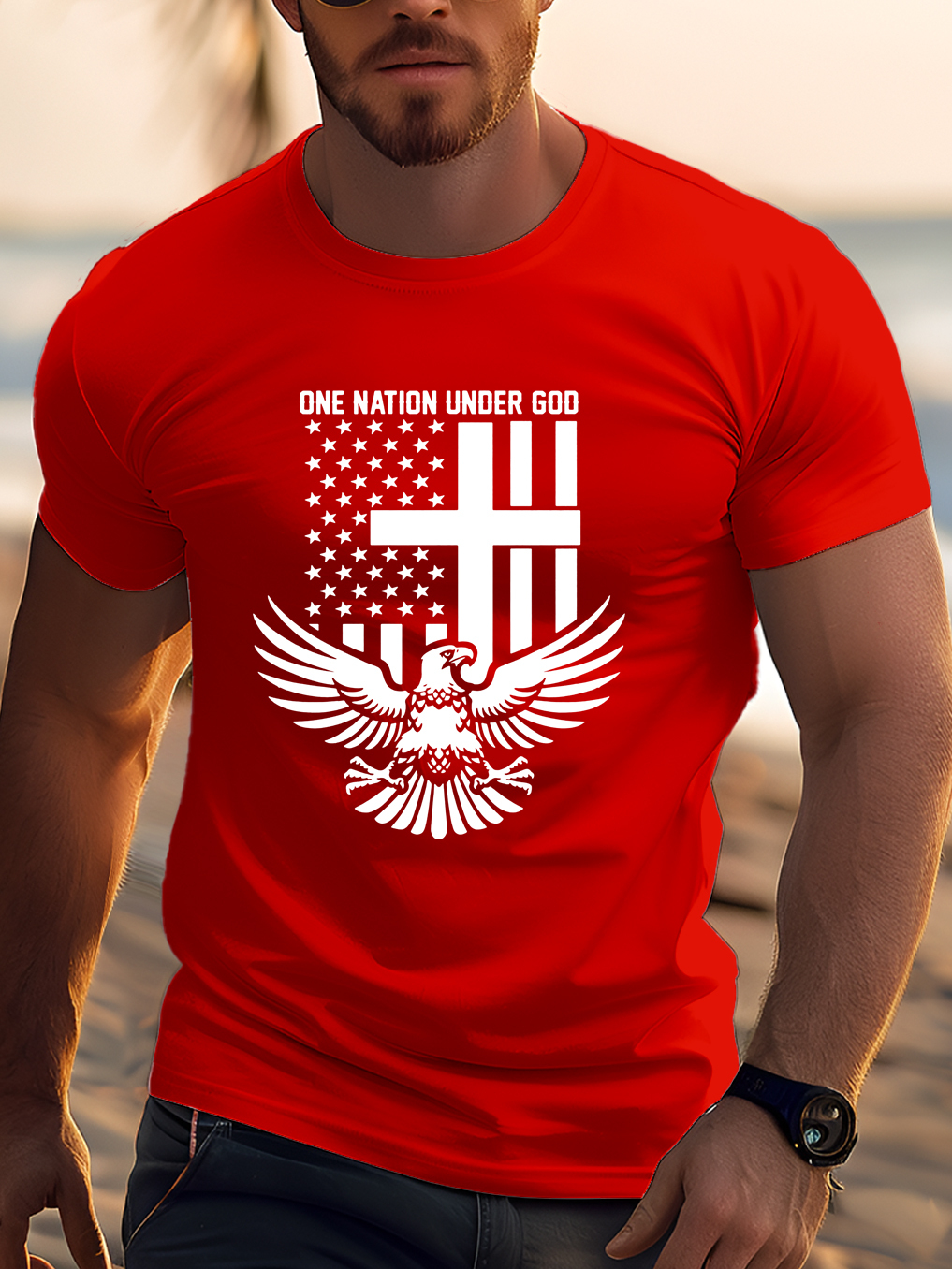 One Nation Under God Tee