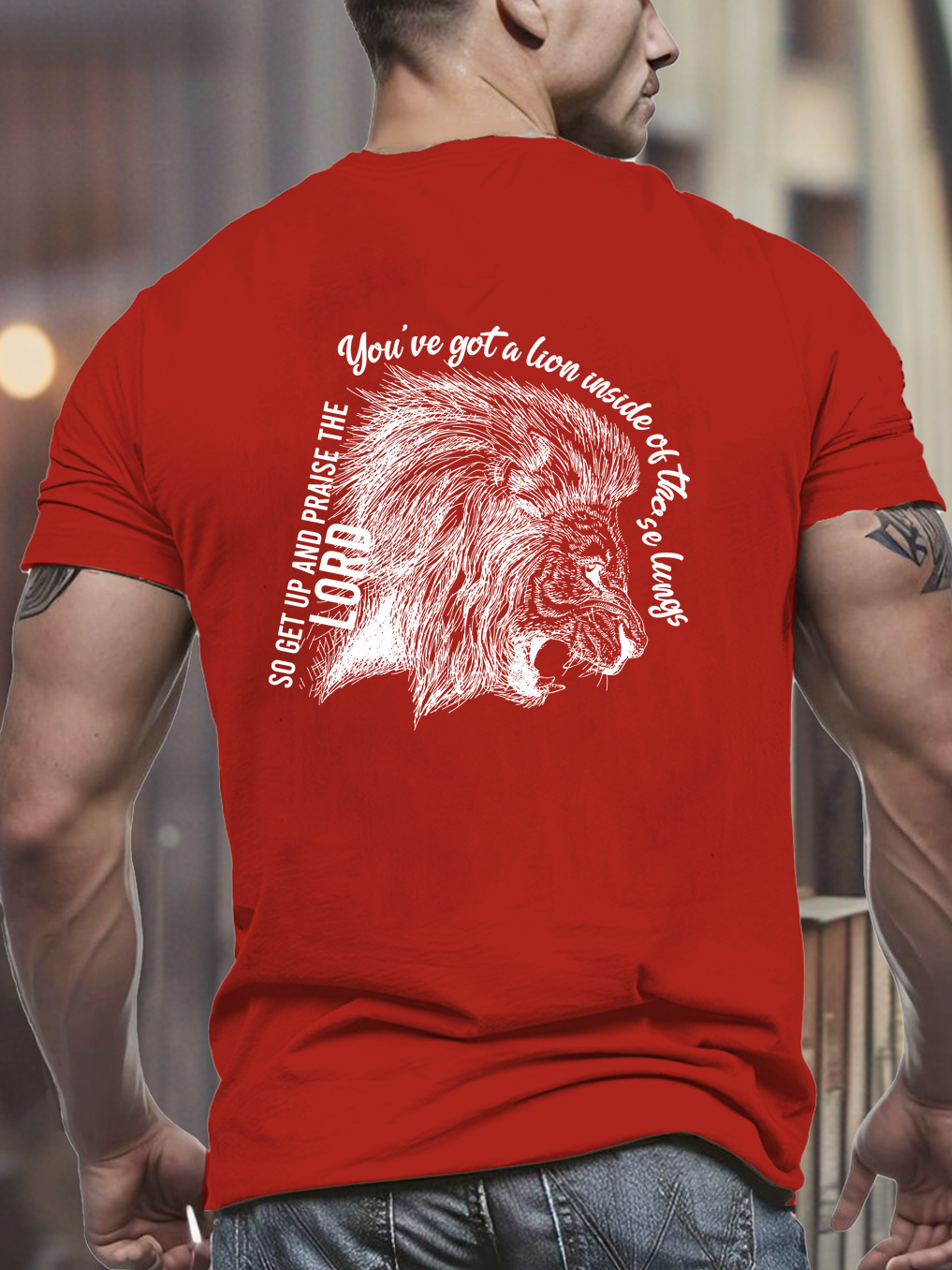 Get Up And Praise The Lord Tee