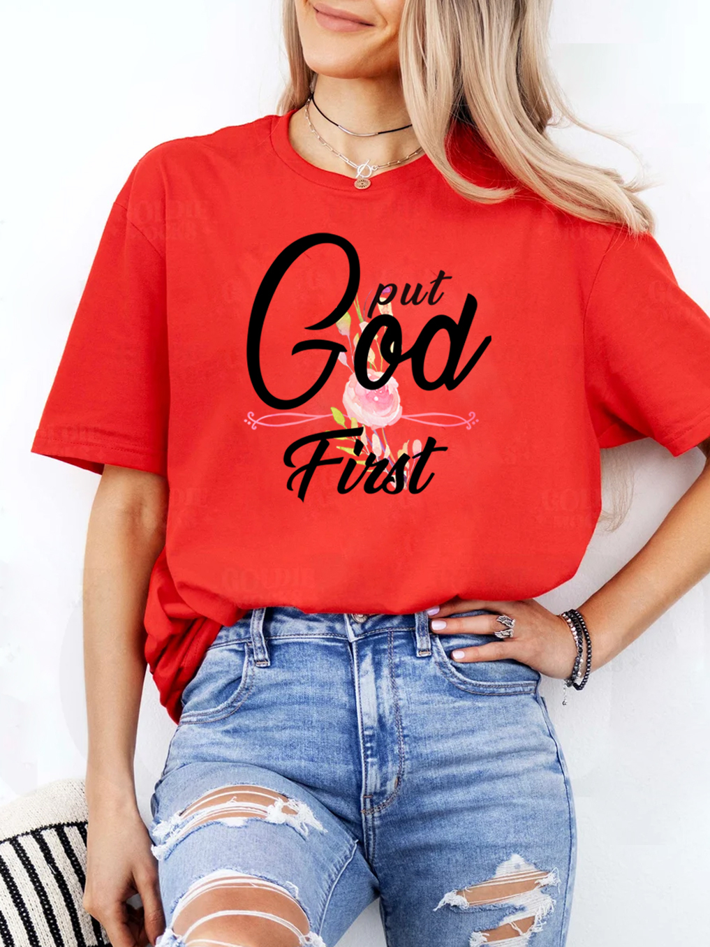 Put God First Women Tee