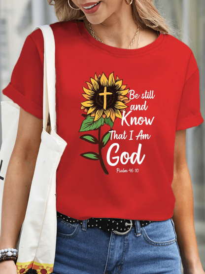 Be Still And Know That I Am Women Tee