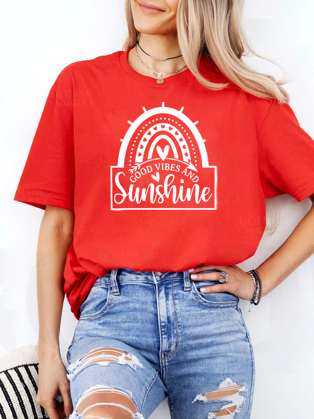 Good Vibes And Sunshine Women Tee