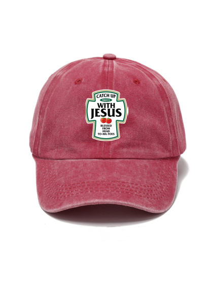 [Copy]God Wins Washed Hat