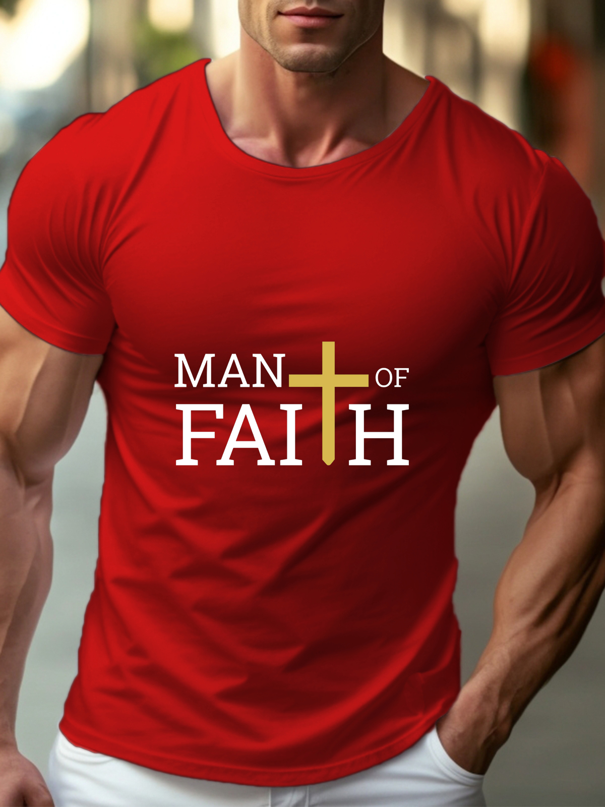 Man Of Faith Tee
