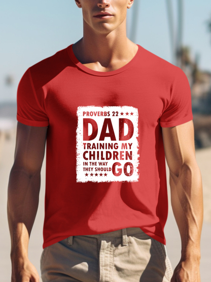 Dad Training My Chilrdren Tee