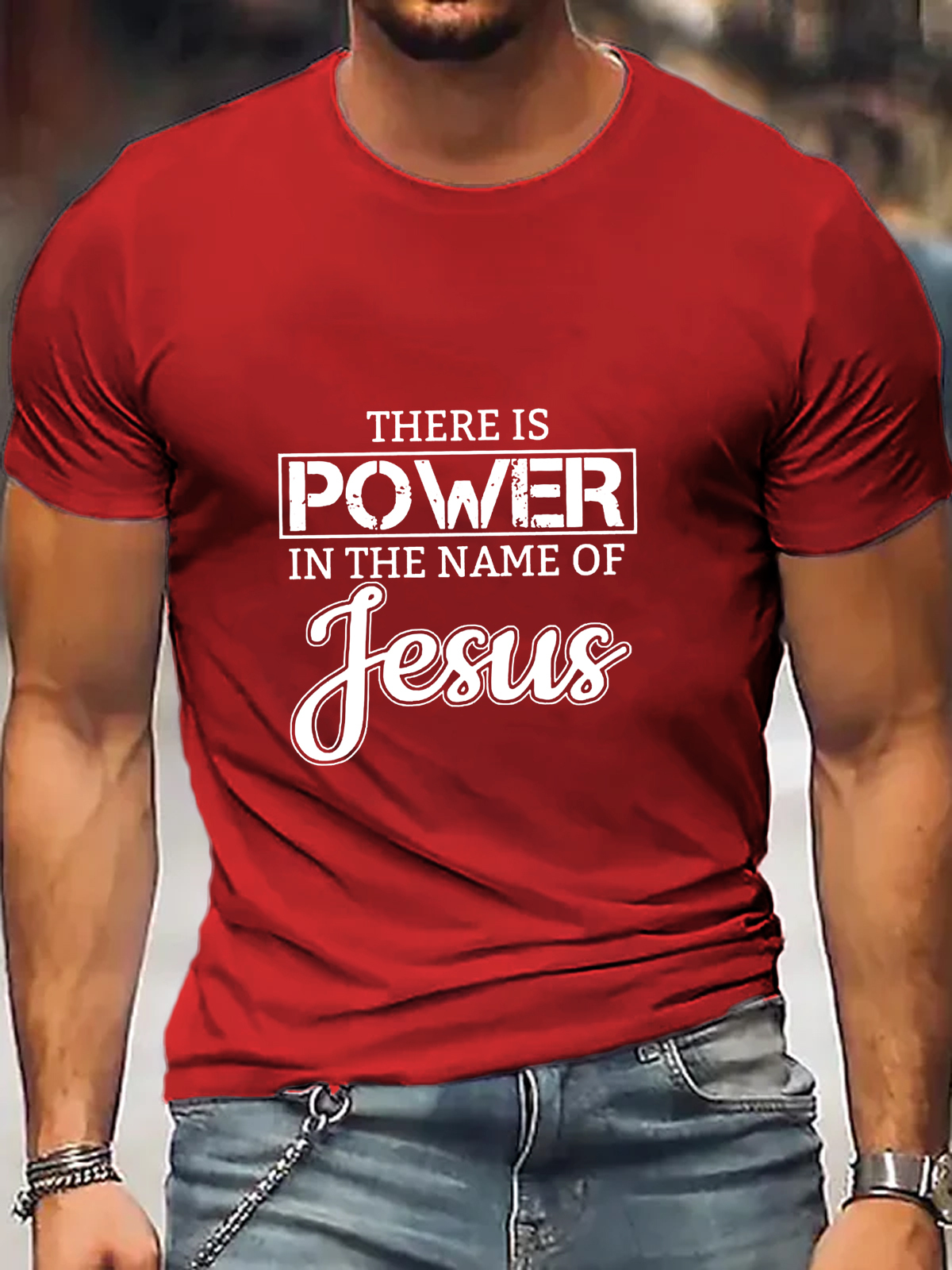 There Is Power In The Name Of Jesus Tee