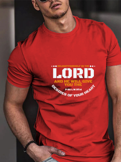 Delight Yourself In The Lord Tee
