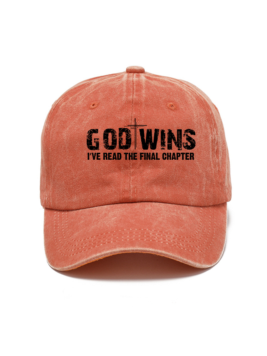 God Wins Washed Hat
