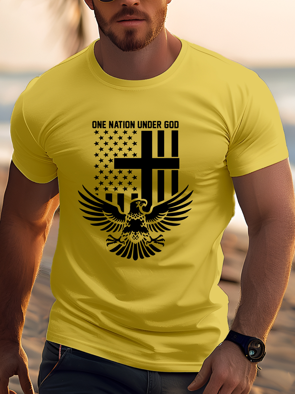 One Nation Under God Tee
