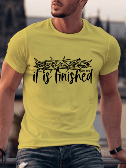 If Is Finished Tee