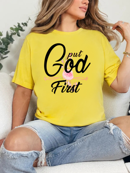 Put God First Women Tee