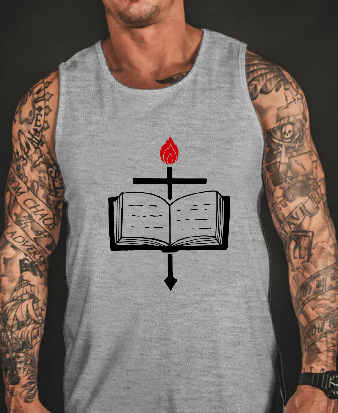 Faith Shines Like A Candle Vest