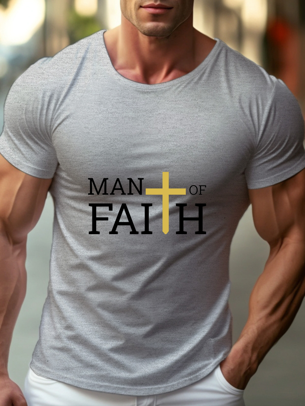 Man Of Faith Tee