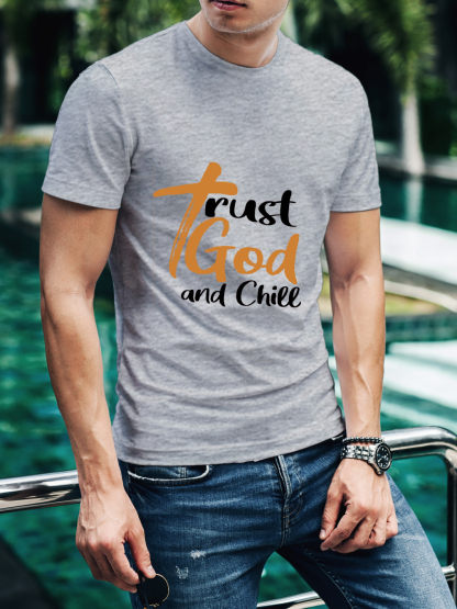 Trust God And Chill Tee