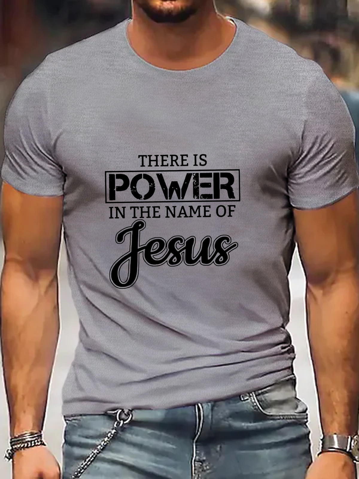 There Is Power In The Name Of Jesus Tee