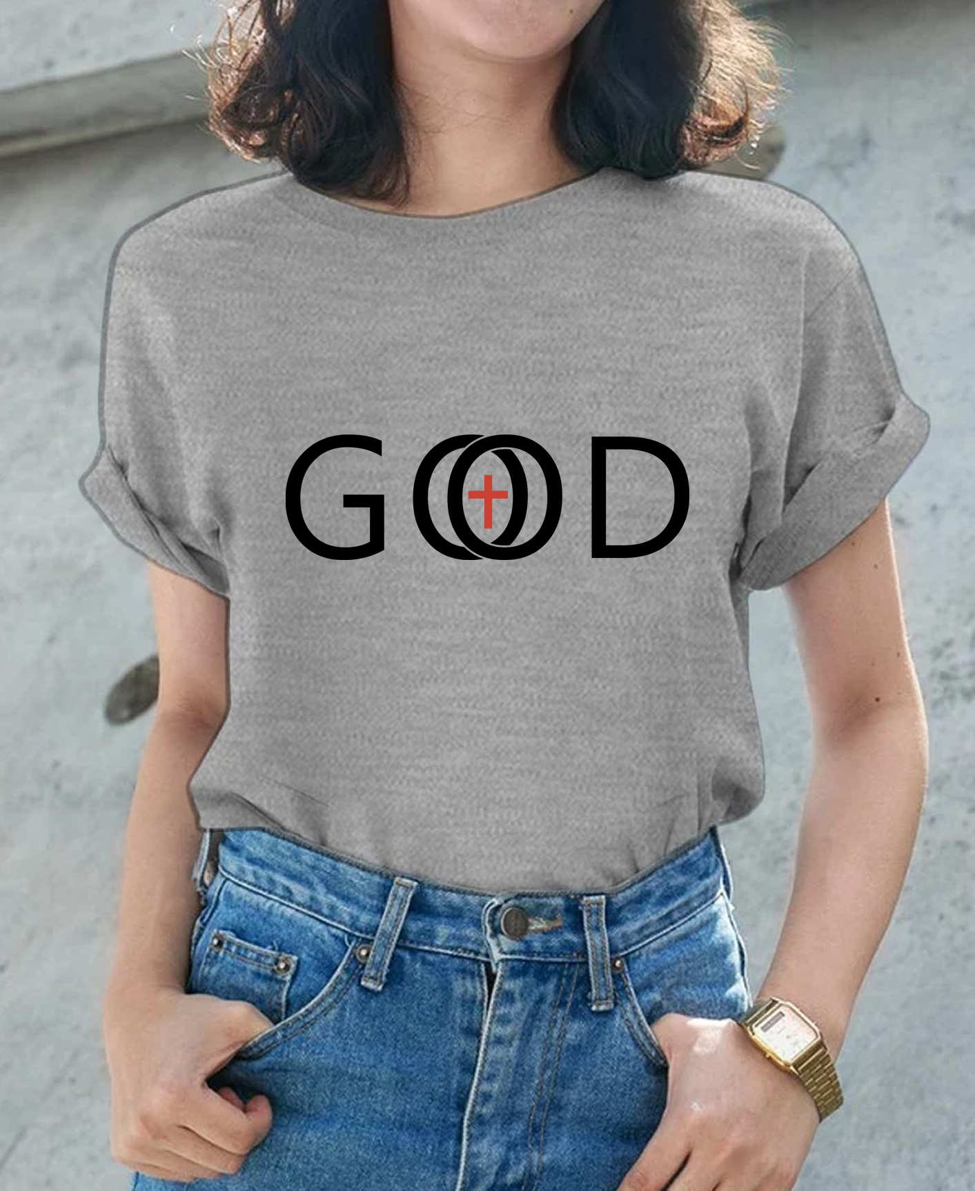 God Cross Women Tee