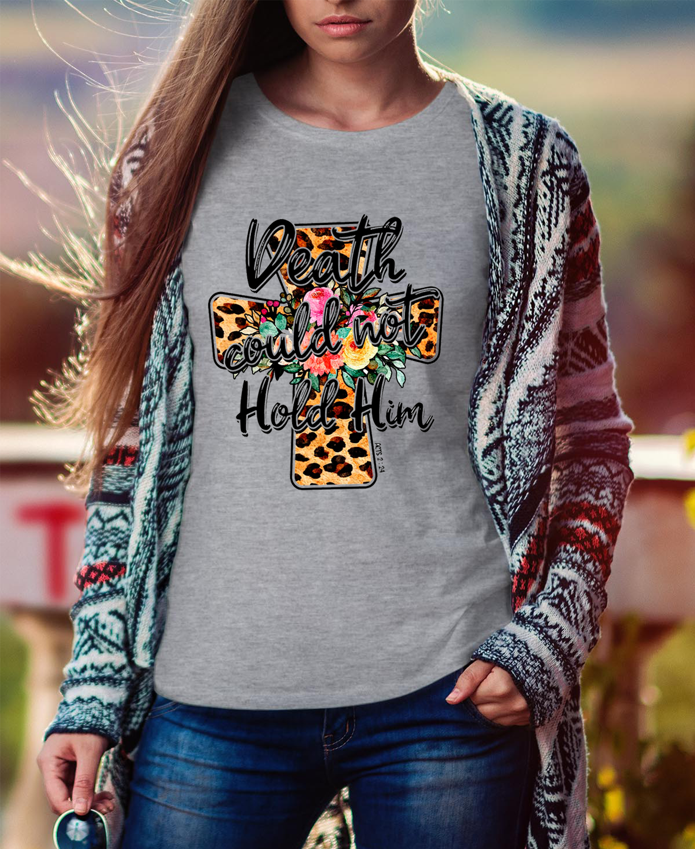 Death Could Not Hold Him Women Tee