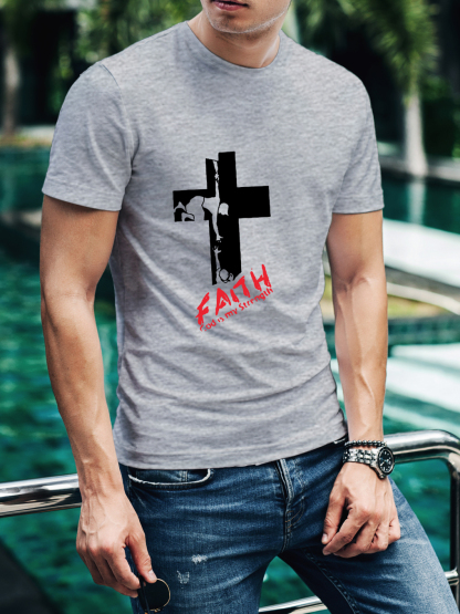 Faith God Is My Strength Tee