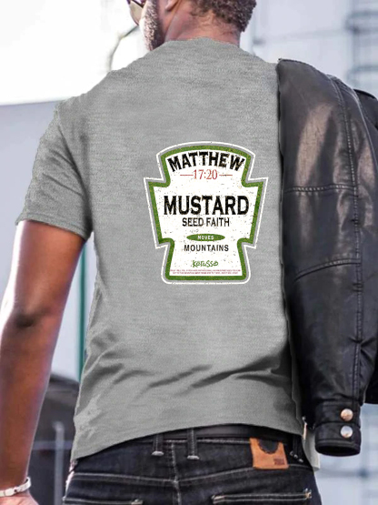 Mustard Seed Faith Moves Mountains Tee