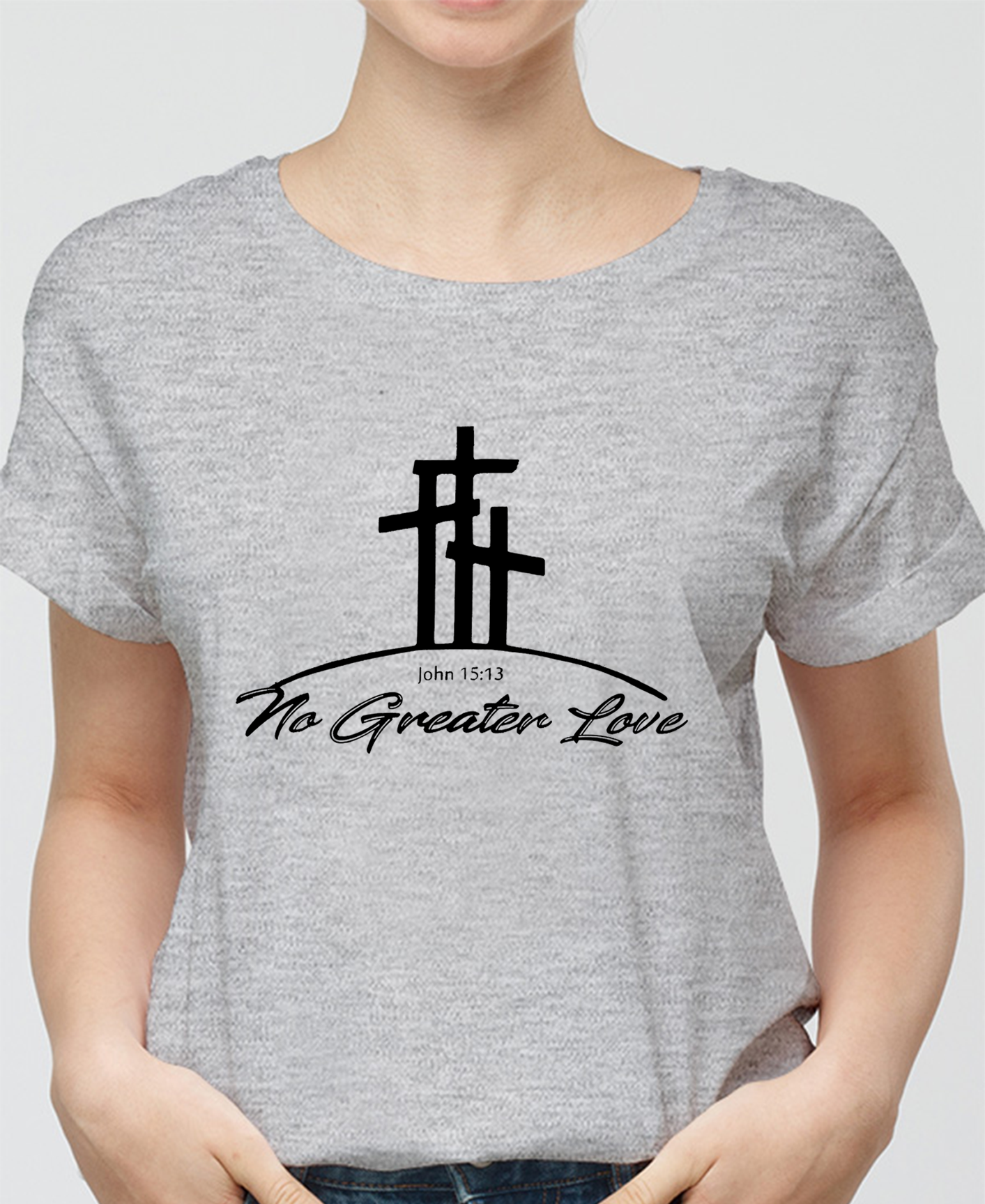 To Greater Love John 15:13 Women Tee